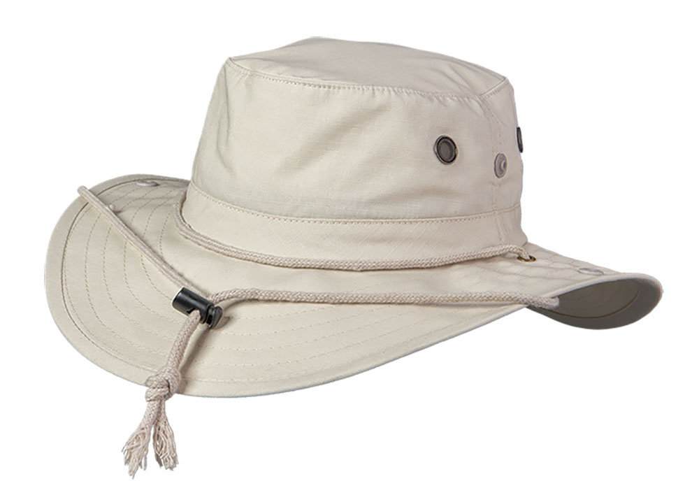 UV Blocker Cotton Ripstop Big Brim Sun Hat - Sun Protection
